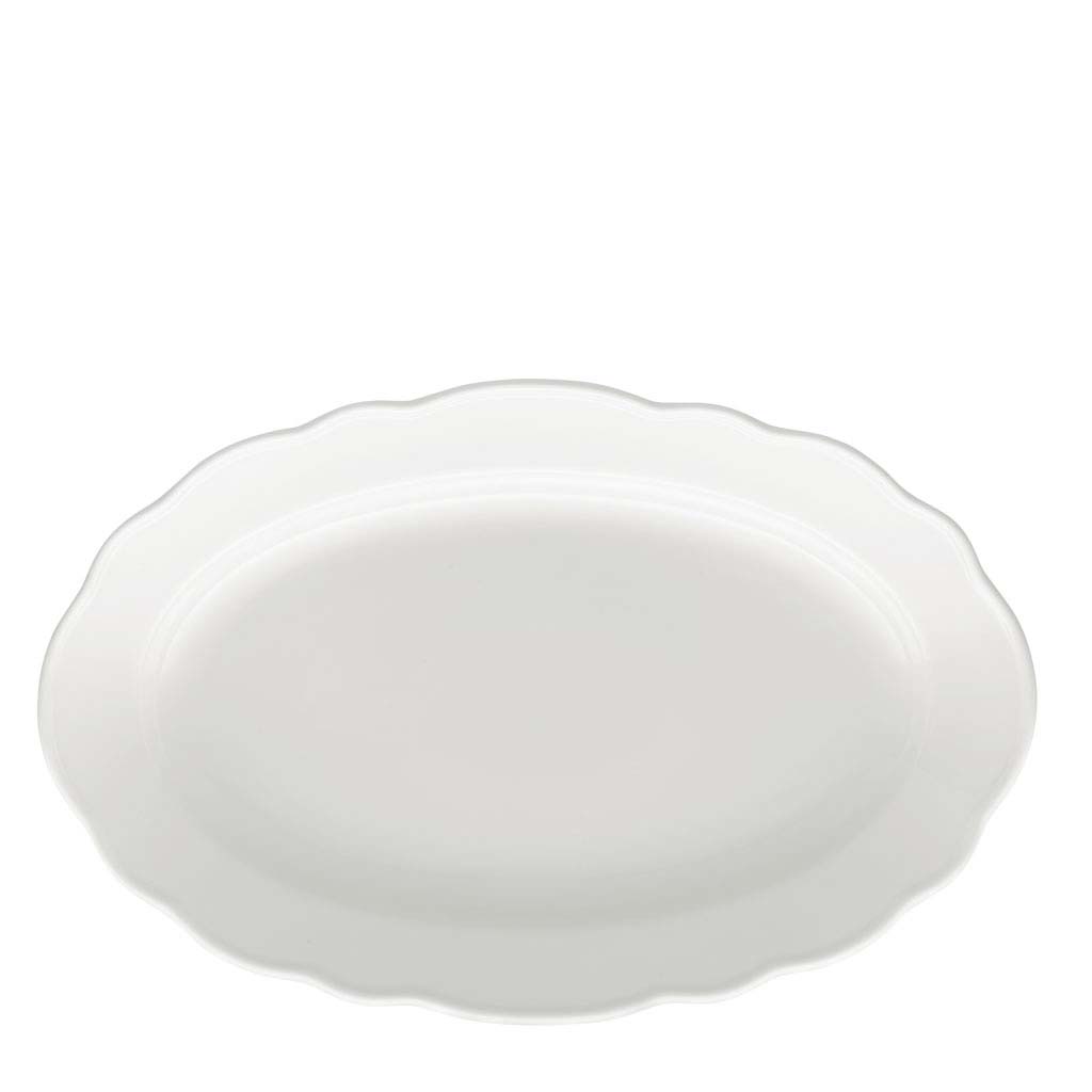Platte 38 cm Maria Theresia Weiss Hutschenreuther