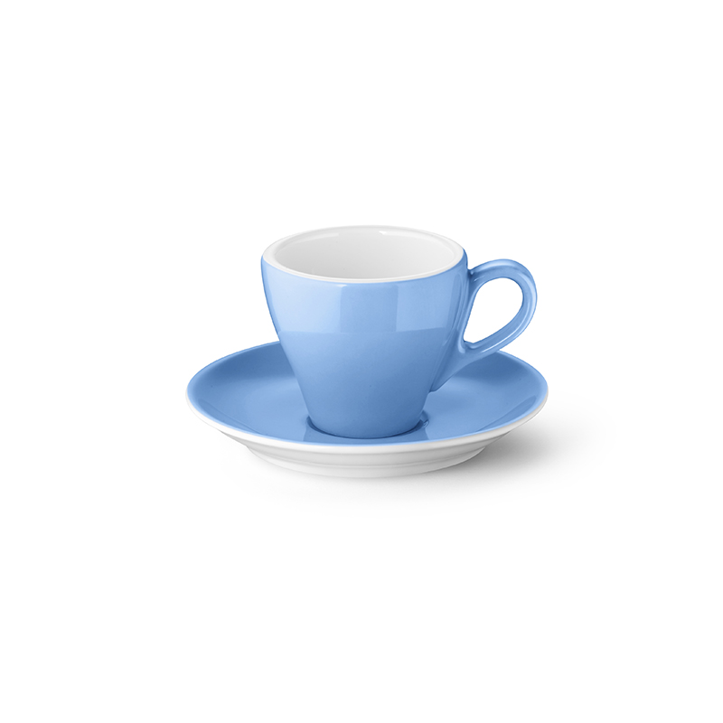 Espresso-Obertasse 0,09 l Classico Solid Color Lavendelblau Dibbern