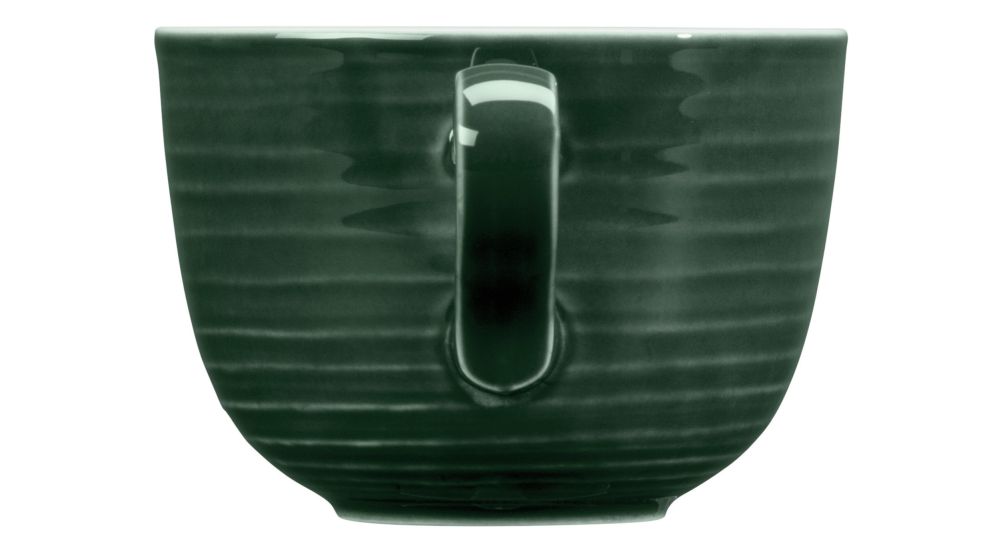 Milchkaffeeobertasse 0,38 l Terra Moosgrün Seltmann Weiden