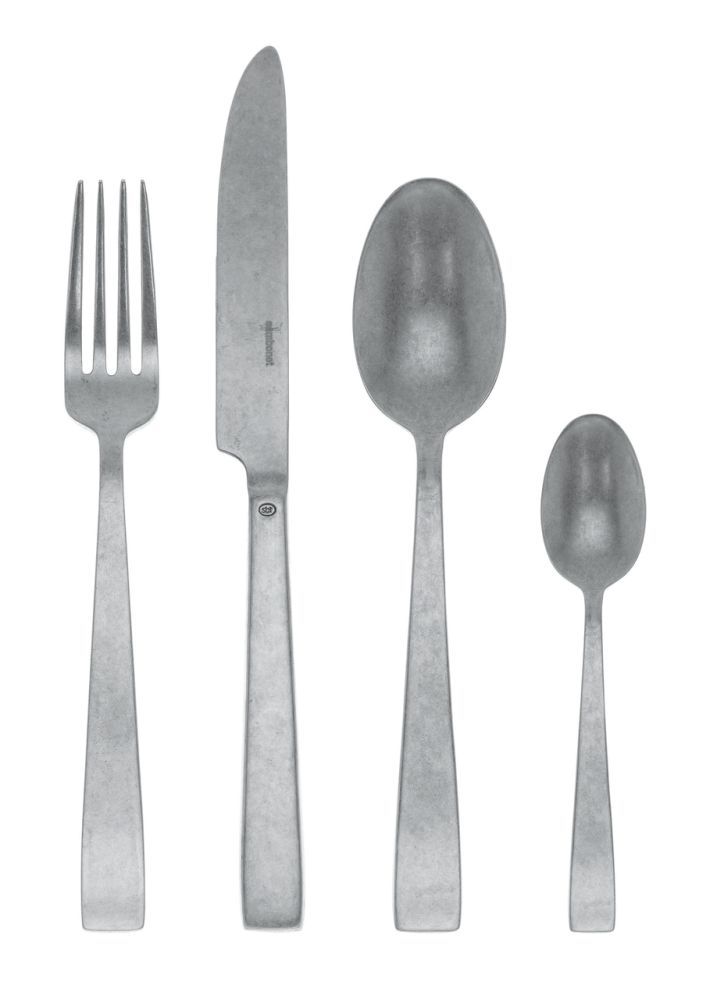 Besteck-Set 24-tlg. Vh. Flat Vintage Steel Sambonet