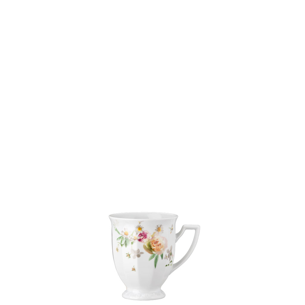 Becher mit Henkel Maria Pink Rose Rosenthal
