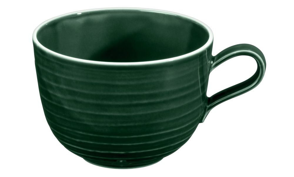 Milchkaffeeobertasse 0,38 l Terra Moosgrün Seltmann Weiden