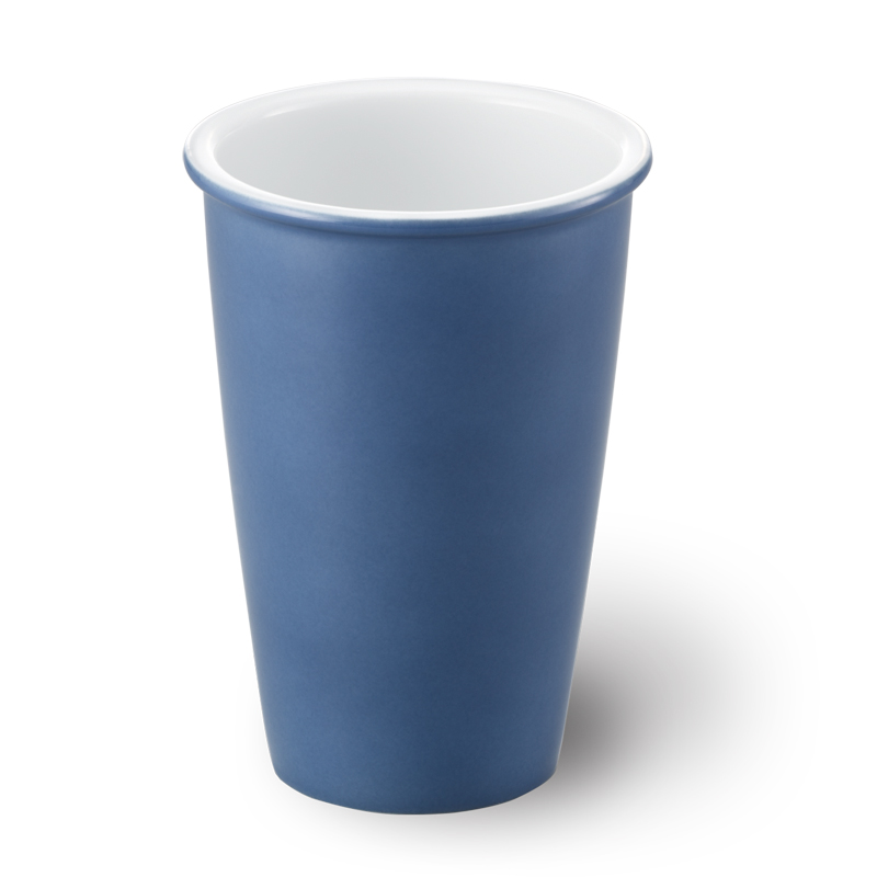 Coffee To Go Becher 0,35 l Solid Color Indigo Dibbern