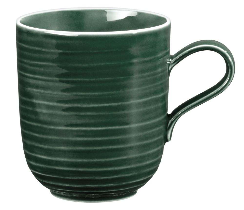 Becher mit Henkel 0,40 l Terra Moosgrün Seltmann Weiden