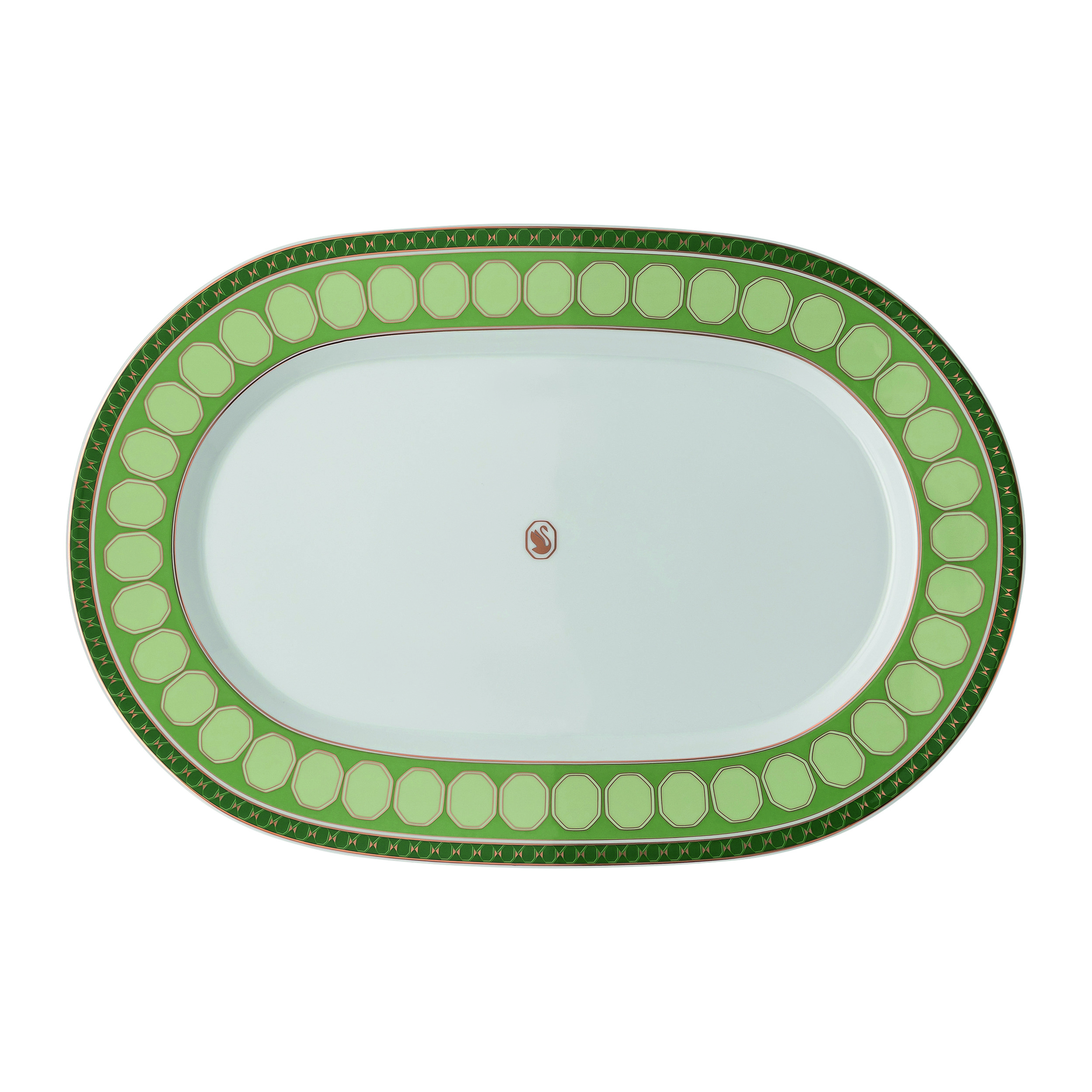 Platte 40 cm Signum Fern Rosenthal x Swarovski