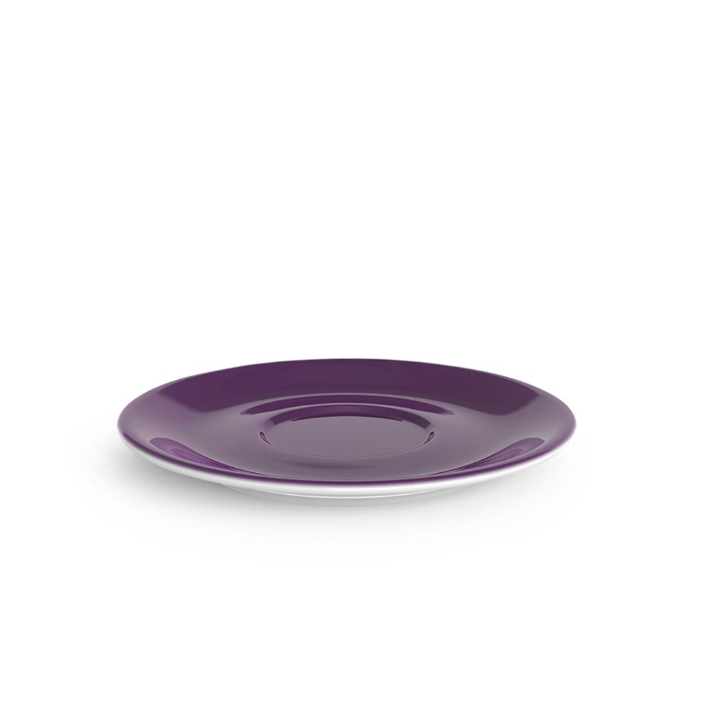 Jumbo-Untertasse Solid Color Pflaume Dibbern
