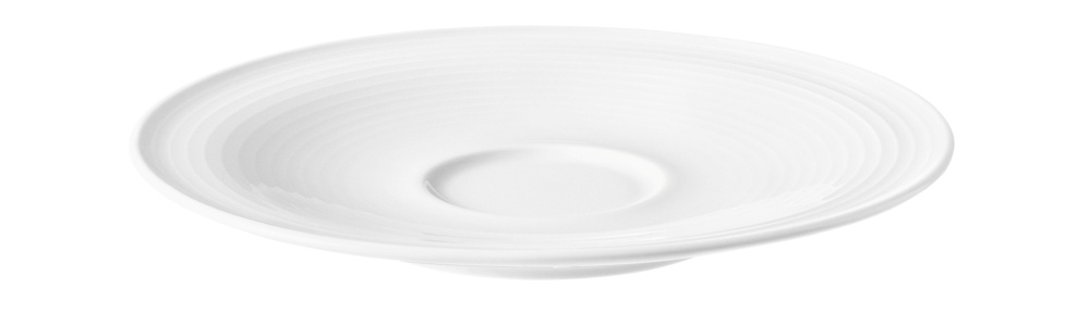 Kombi-Untertasse groß 16,5 cm Beat Weiss Seltmann Weiden