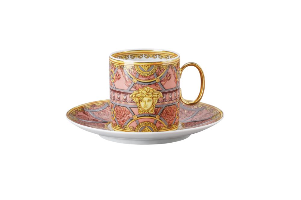 Kaffeetasse 2-tlg. Versace Scala Palazzo Rosa Versace by Rosenthal