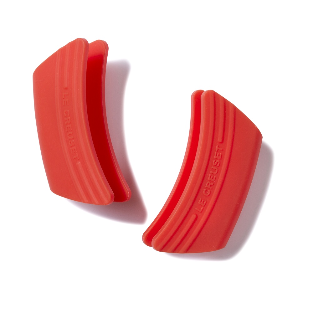 Silikon Griffschutz 2er-Set Ofenrot Silikon-Accessoires Le Creuset