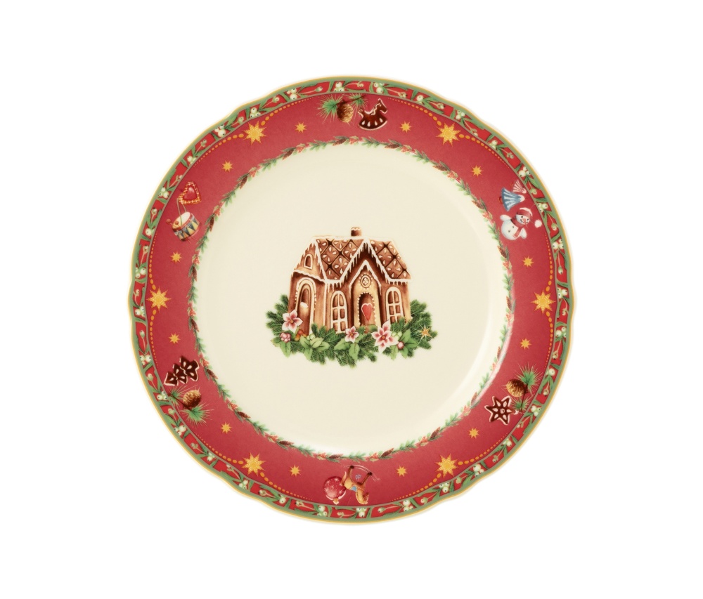 Brotteller rund 17 cm Marieluise Weihnachtsnostalgie Seltmann Weiden