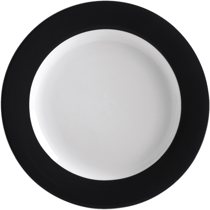 Brunch-Teller 23 cm Pronto Colore Schwarz Kahla