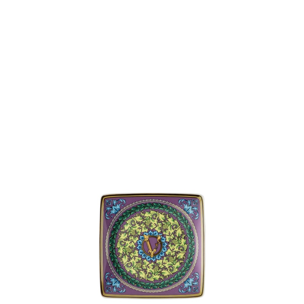 Schälchen quadratisch 12 cm flach Versace Barocco Mosaic Versace by Rosenthal