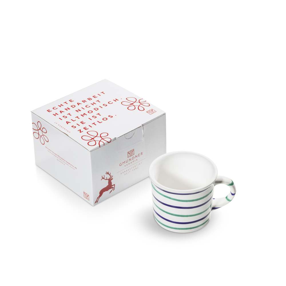 Traunsee, Kaffeehäferl - Kaffeetasse / Kaffeebecher  (0,24 L) - Gmundner Keramik