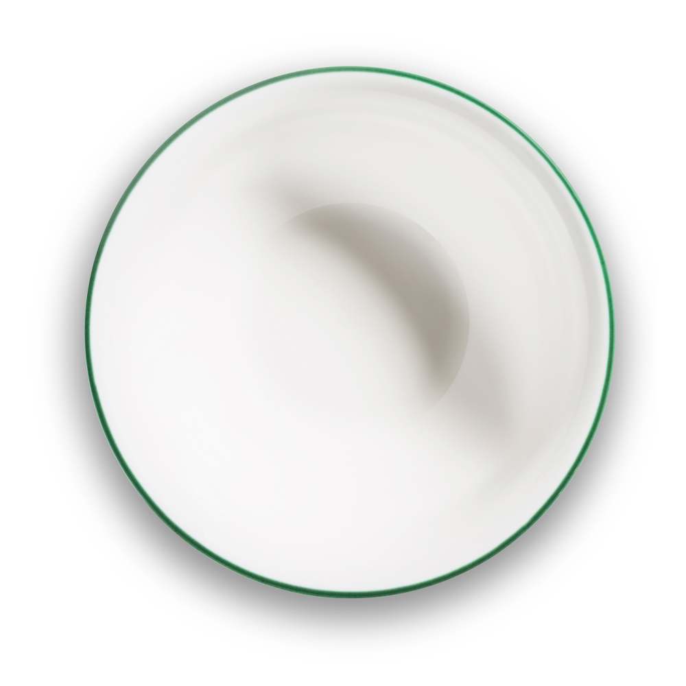 Grüner Hirsch, Salatschüssel (Ø 26cm) - Gmundner Keramik