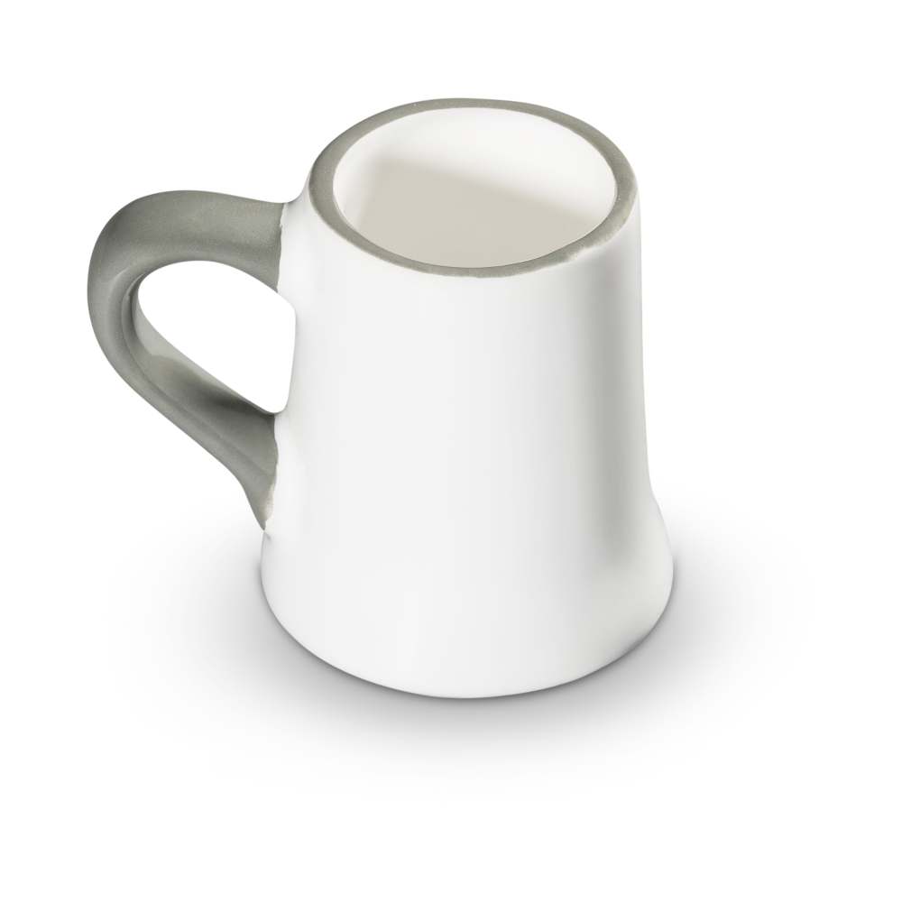 Grauer Hirsch, Stamperl (Höhe 5,5cm) - Gmundner Keramik