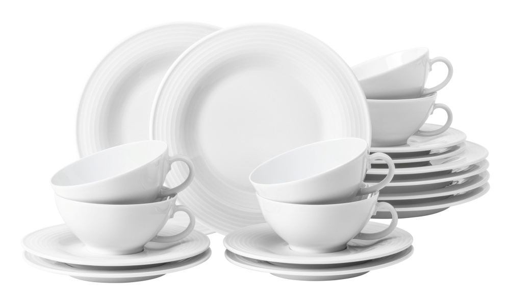 Teeservice 18-tlg. BT klein Beat Weiss Seltmann Weiden