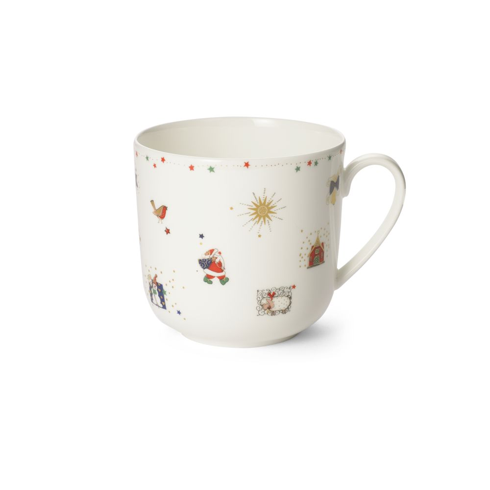 Becher mit Henkel 0,32 l Santa Claus Dibbern