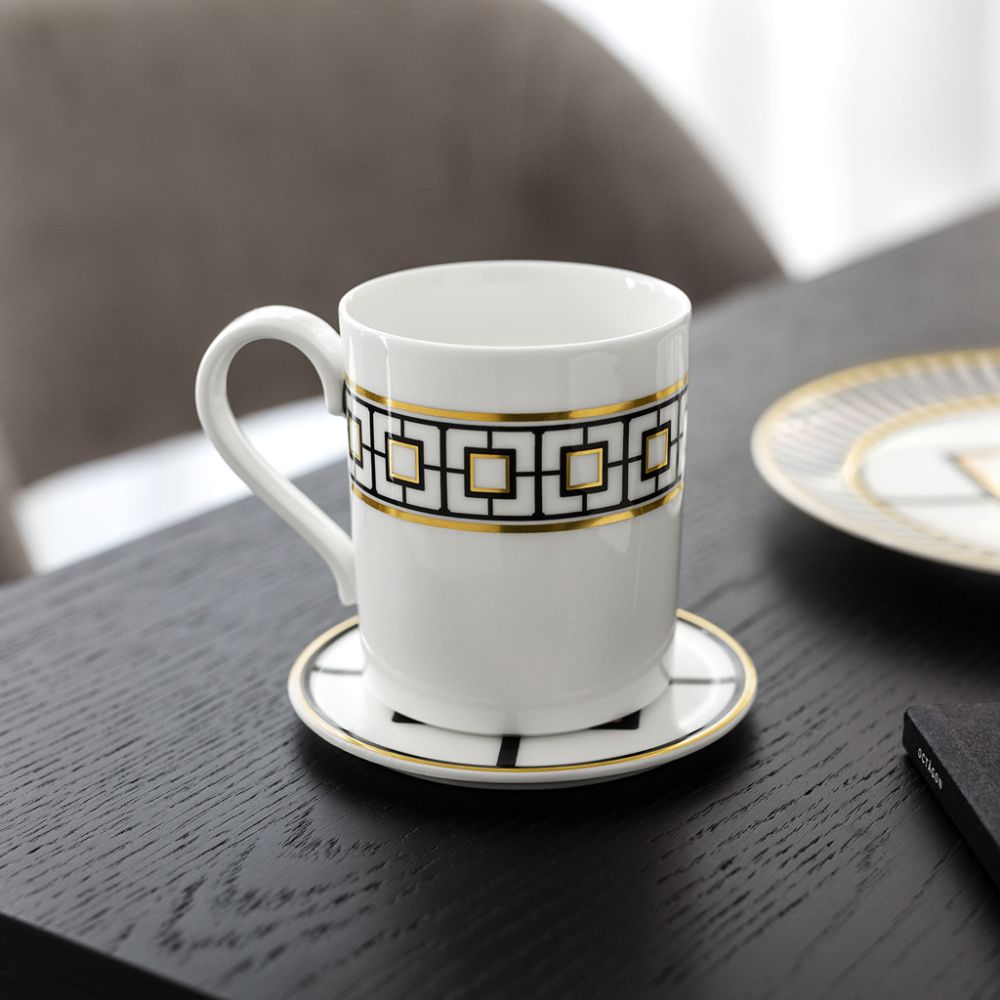 Becher mit Henkel 11x8x9cm MetroChic Villeroy & Boch Signature