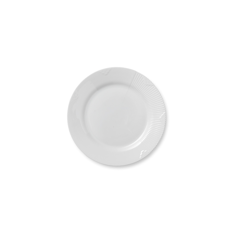 Frühstücksteller - 22 cm White Elements Royal Copenhagen