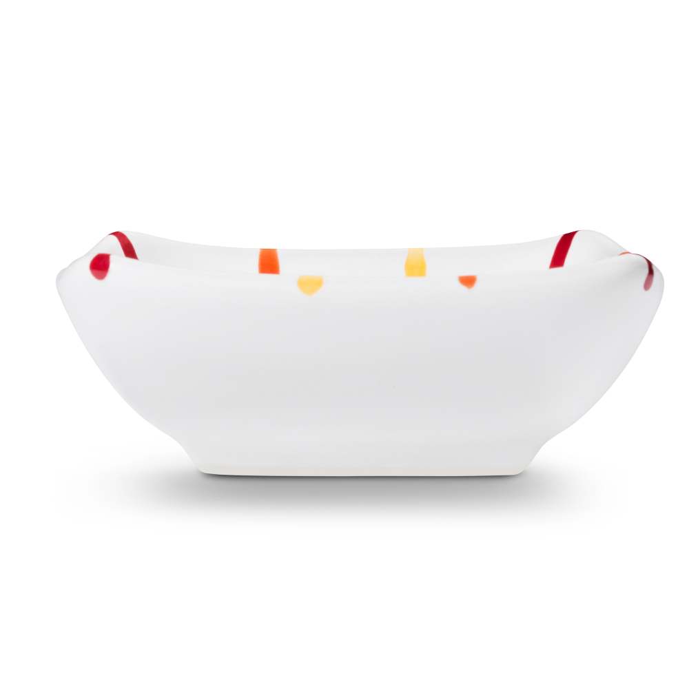 Landlust, Schälchen quadratisch (9x9cm) - Gmundner Keramik