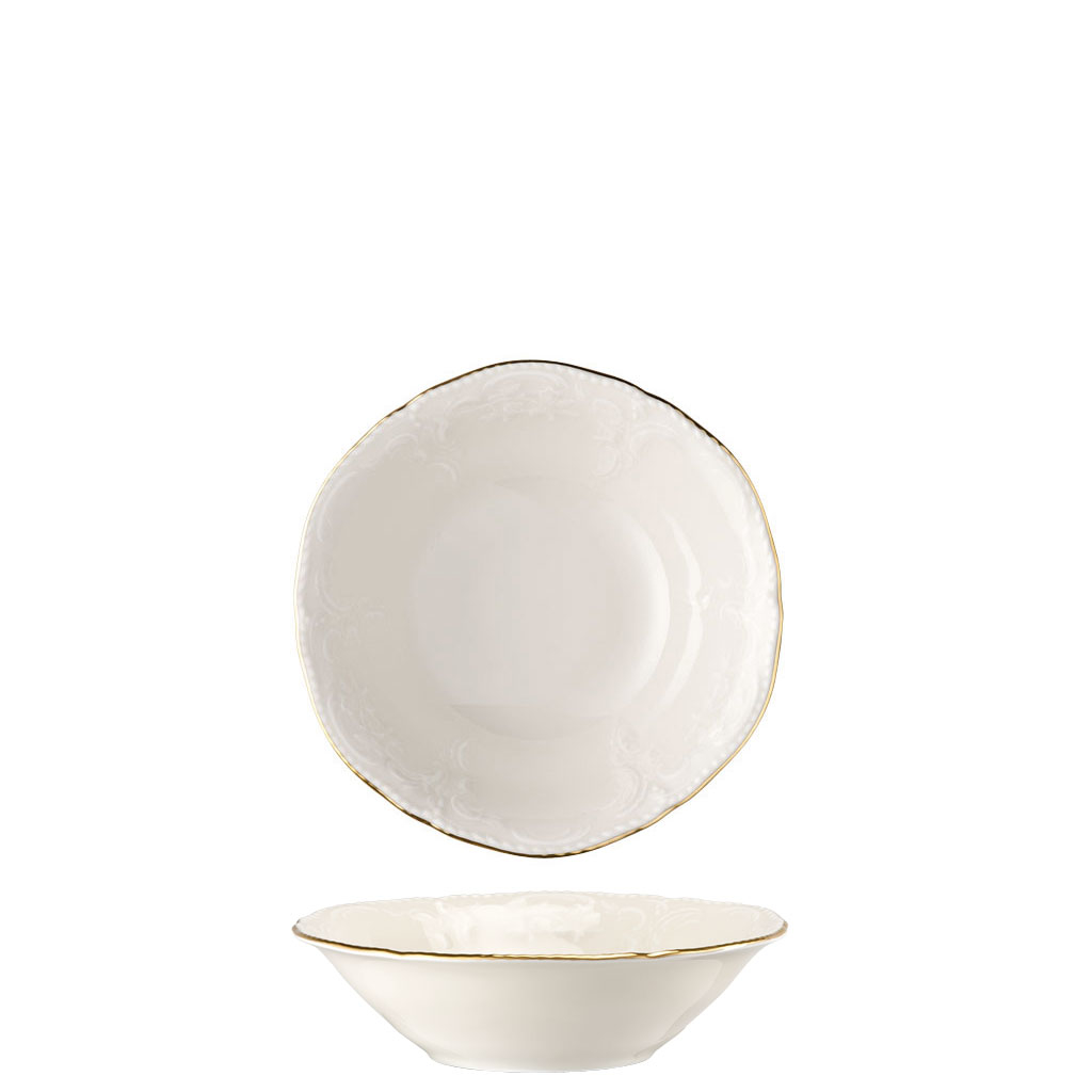 Dessertschale 15 cm Sanssouci Elfenbein Gold Rosenthal