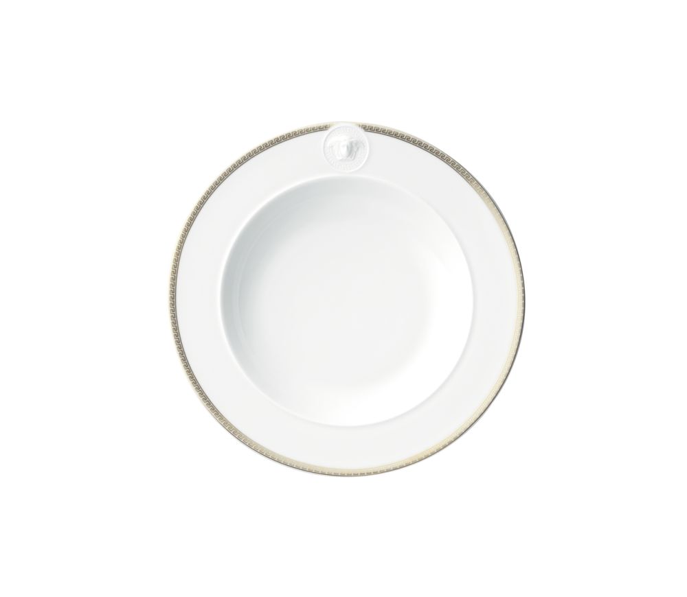 Suppenteller 22 cm Ikarus Medaillon Meandre d`Or Versace by Rosenthal