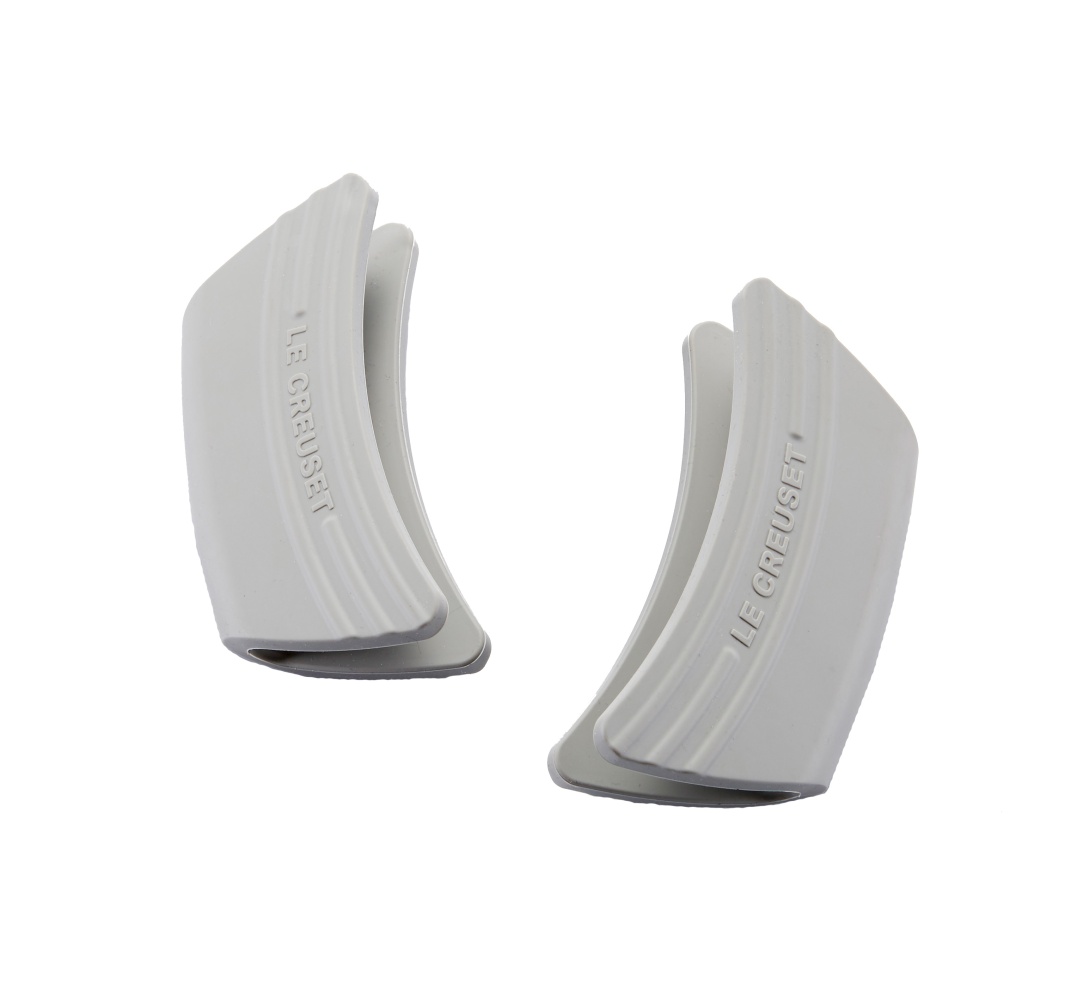 Silikon Griffschutz 2er-Set Perlgrau Silikon-Accessoires Le Creuset