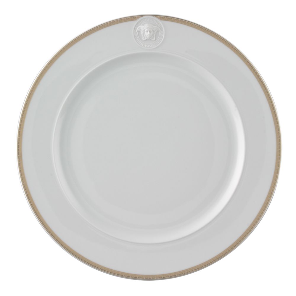 Platzteller mit Relief Ikarus Medaillon Meandre d`Or Versace by Rosenthal