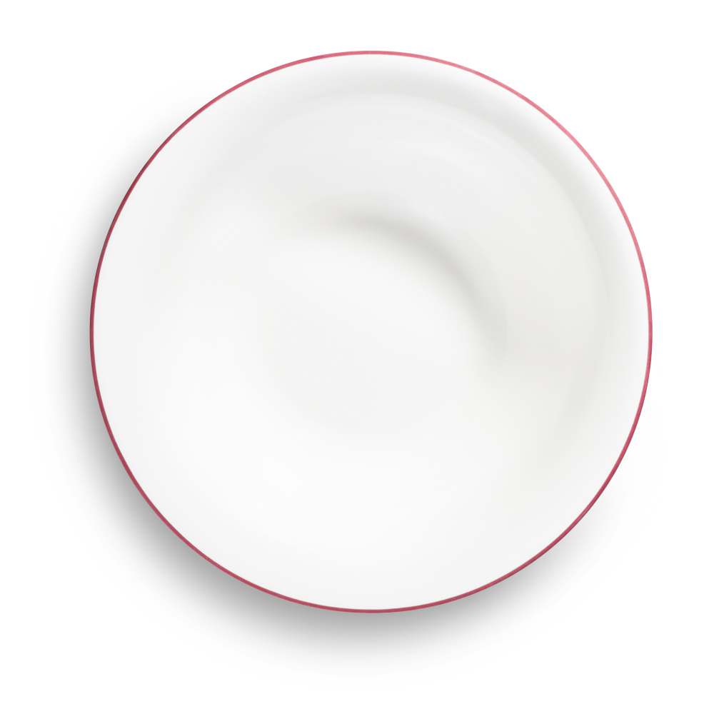 Bordeauxrot Hirsch, Salatschüssel (Ø 20cm) - Gmundner Keramik