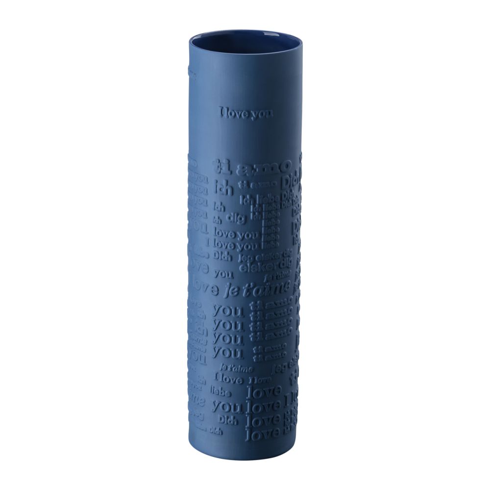 Vase 36 cm Sixty & Twelve Love Love Midnight Jahr 1970 - Limited Edition Rosenthal Studio-Line