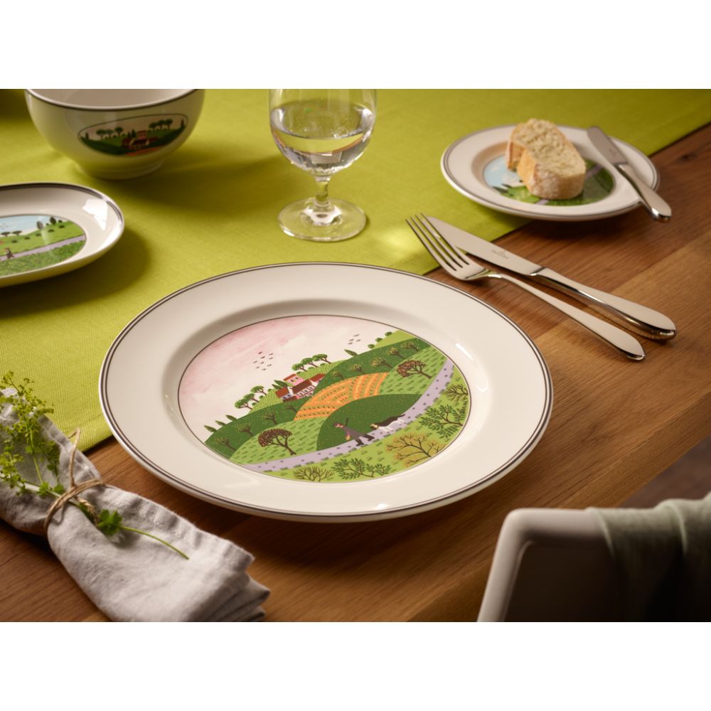 Brotteller Begegnung Design Naif Villeroy und Boch