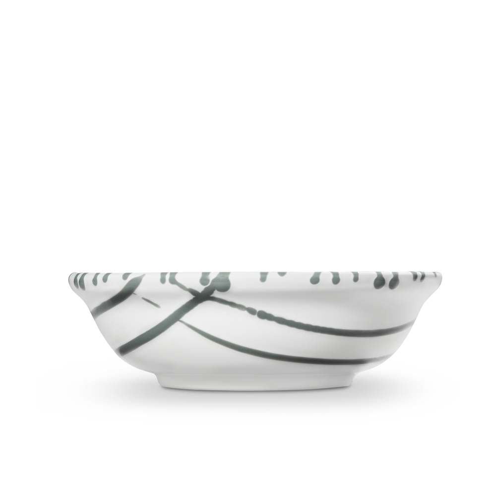 Graugeflammt, Müslischale klein (Ø 14cm) - Gmundner Keramik
