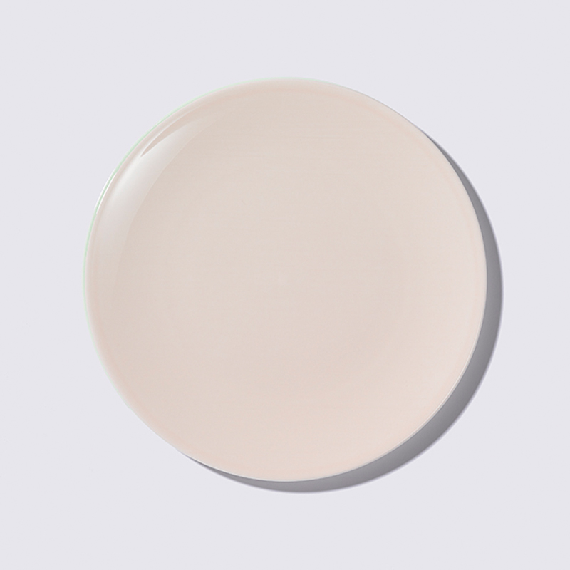 Teller flach 21 cm Pastell Puder Dibbern
