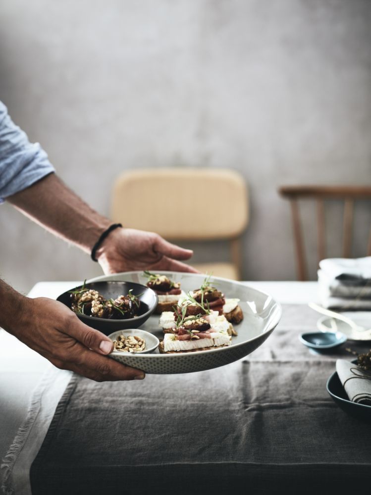 Teller tief 33 cm Junto Pearl Grey Rosenthal