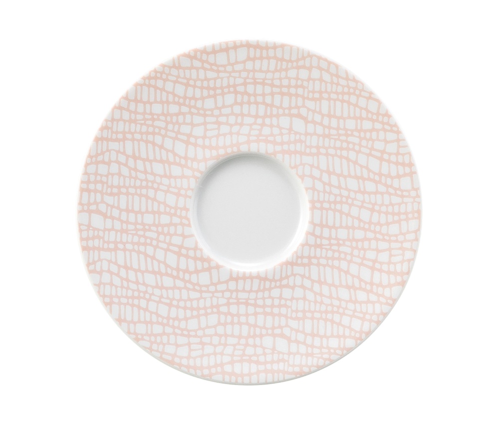 Kombi-Untertasse 13,5 cm Life Fashion Posh Rose Seltmann Weiden