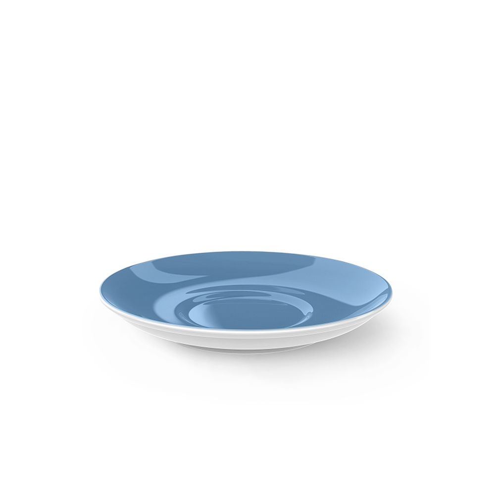 Kaffee-Untertasse Solid Color Vintage Blue Dibbern
