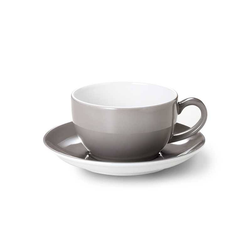 Kaffee-Obertasse 0,25 l Solid Color Kiesel Dibbern