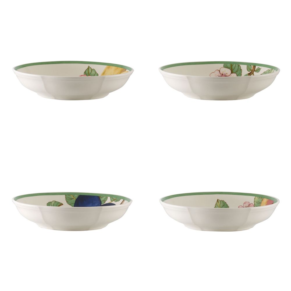 Schale flach Set 4tlg. French Garden Modern Fruits Villeroy und Boch