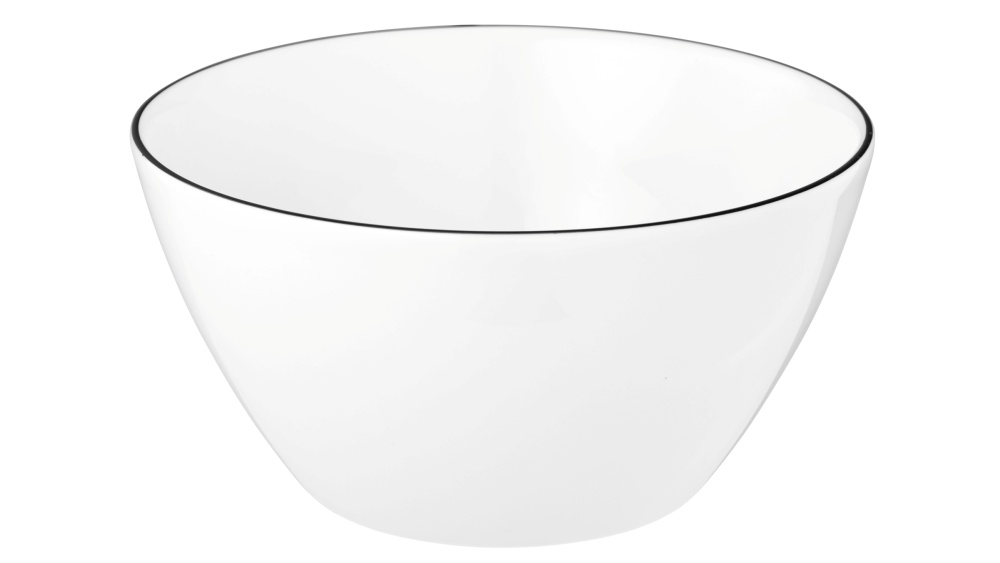Müslischale 15 cm Lido Black Line Seltmann Weiden