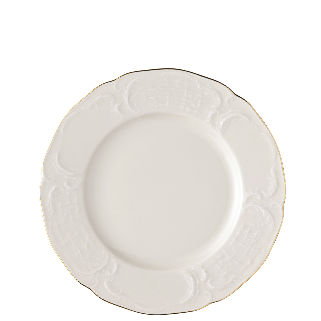 Speiseteller 26 cm Sanssouci Elfenbein Gold Rosenthal