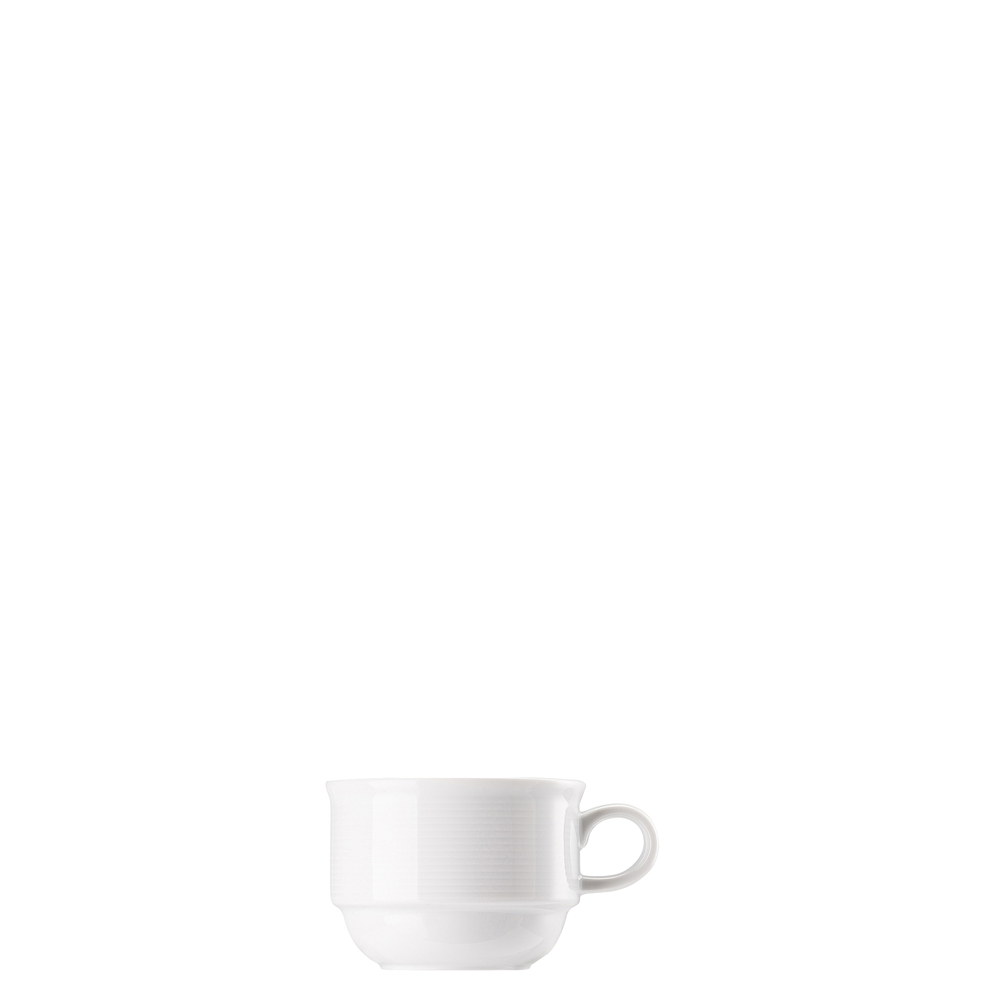 Tee-Obertasse stapelbar. Trend Weiss Thomas Porzellan