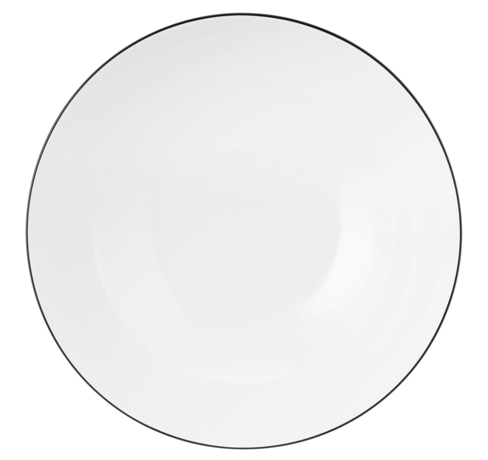 Schüssel rund 23 cm Lido Black Line Seltmann Weiden