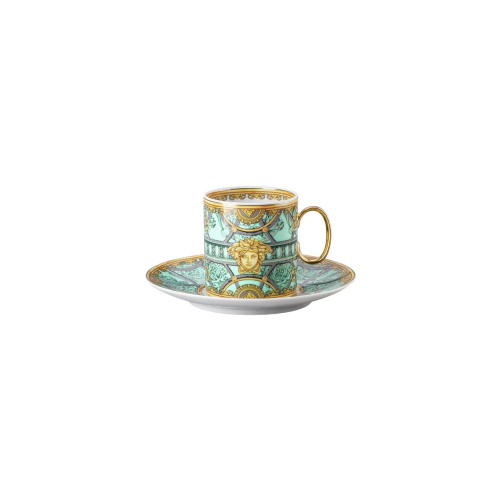 Kaffeetasse 2-tlg. Versace Scala Palazzo Verde Versace by Rosenthal