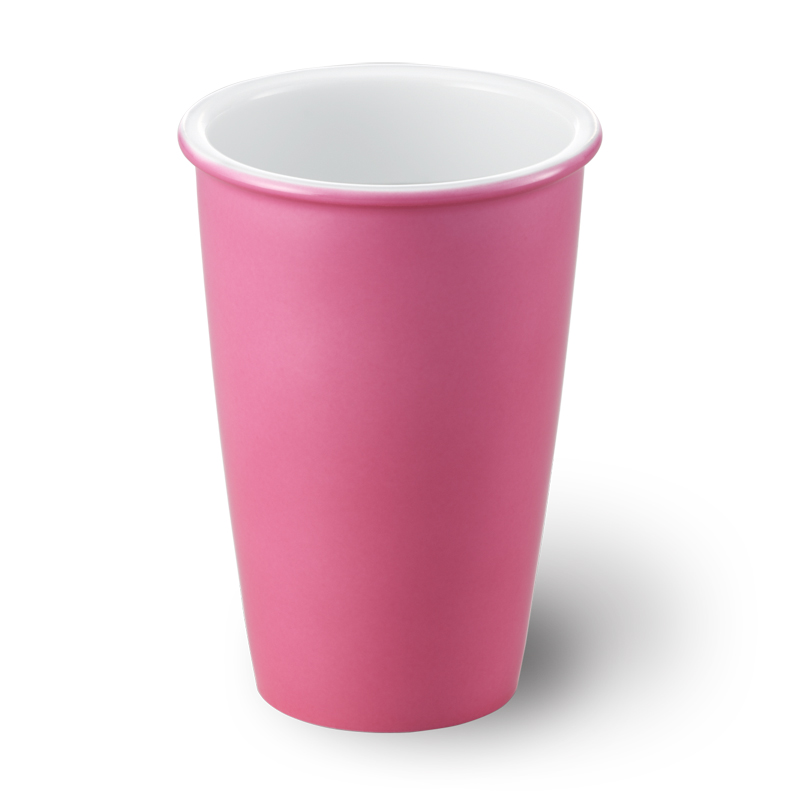 Coffee To Go Becher 0,35 l Solid Color Pink Dibbern