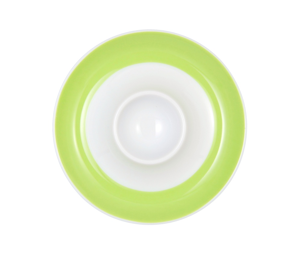 Eierbecher mit Ablage Trio Apfelgrün Seltmann Weiden