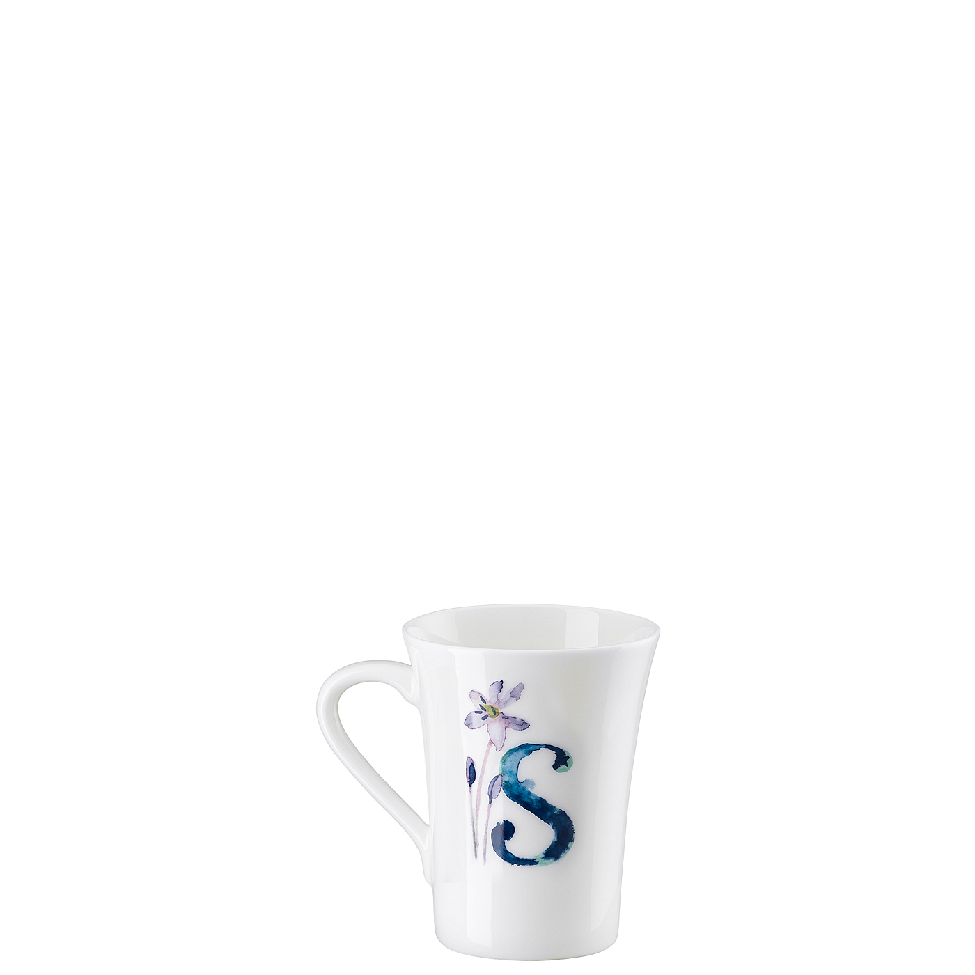 Becher mit Henkel Flower Alphabet S-Scilla Hutschenreuther