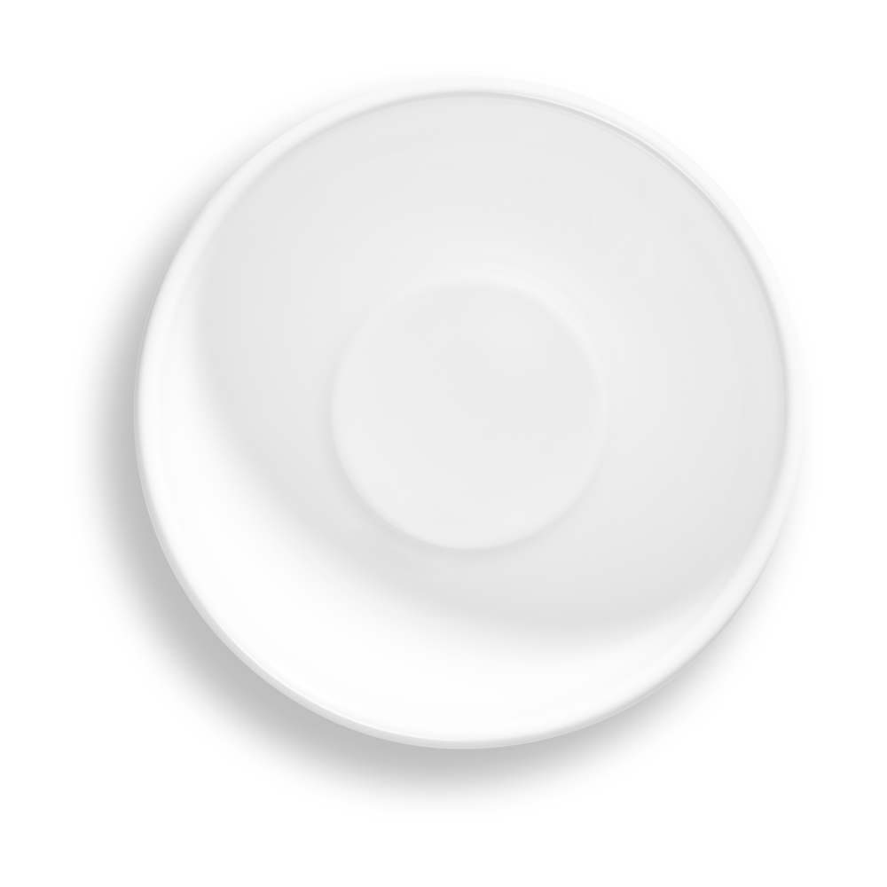 Weißgeflammt, Müslischale groß (Ø 14cm) - Gmundner Keramik