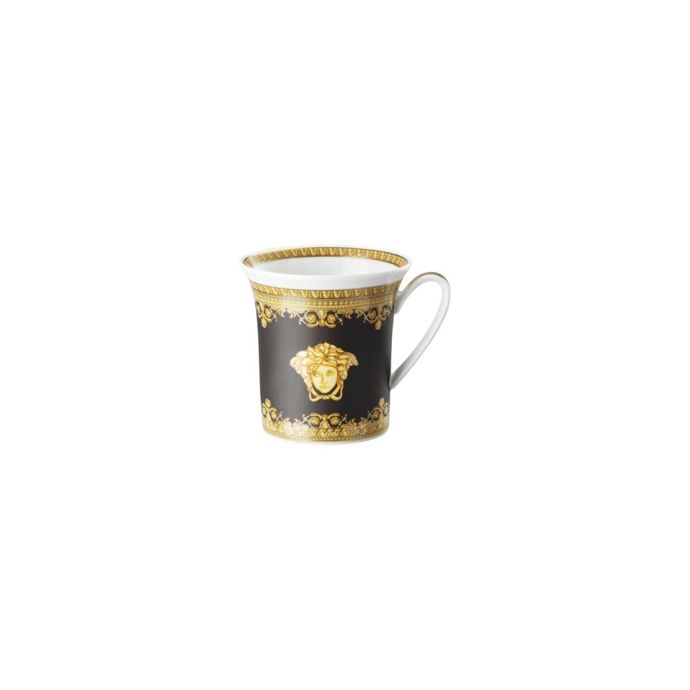 Becher mit Henkel Versace Baroque Nero Versace by Rosenthal