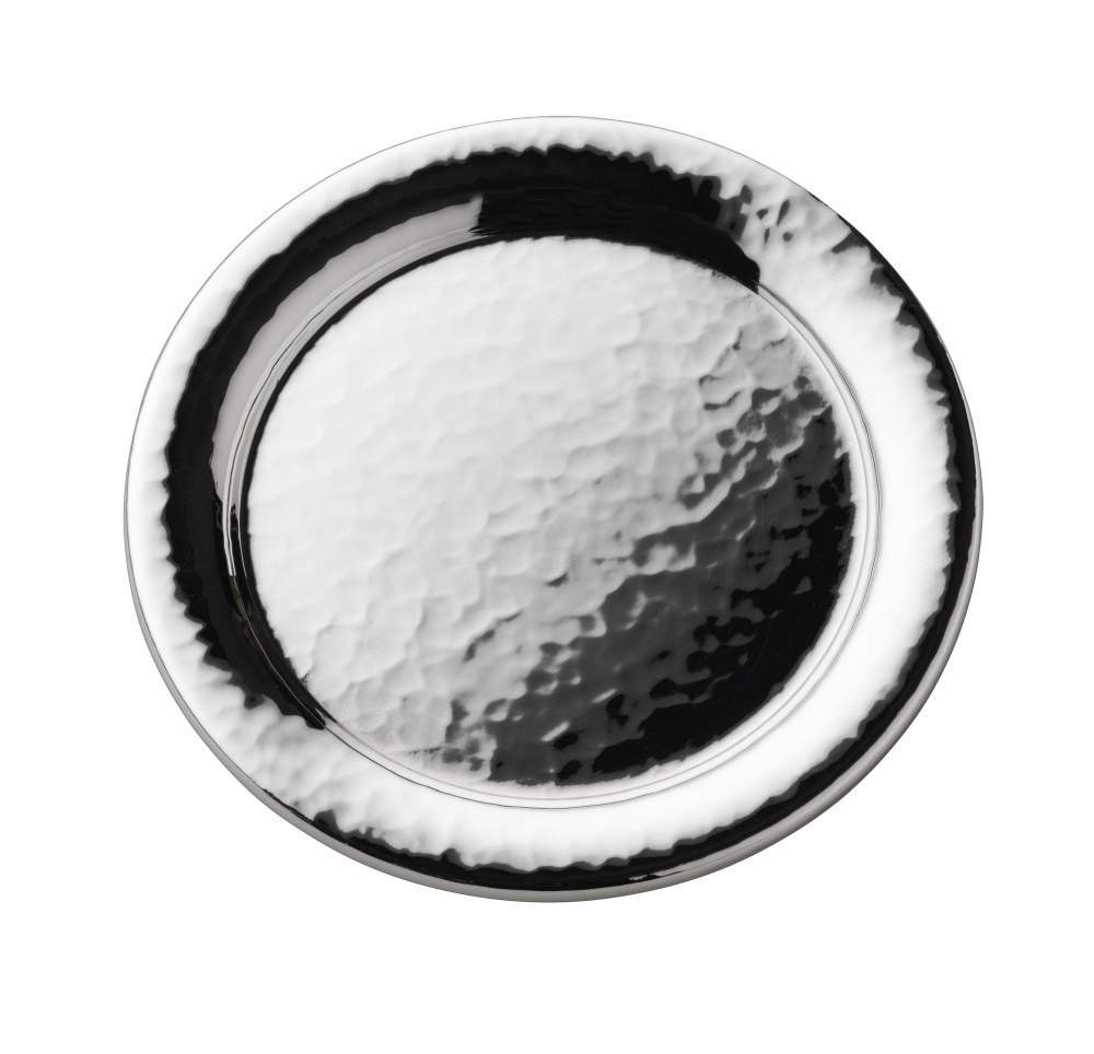 Gläserteller 90g versilbert Martelé Bar-Kollektion Robbe und Berking