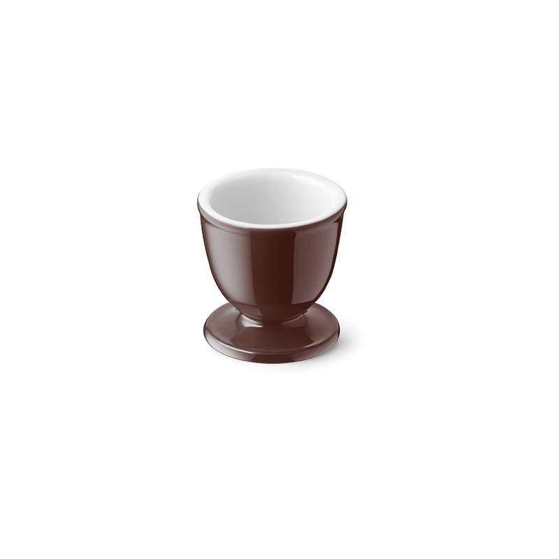 Eierbecher Solid Color Kaffeebraun Dibbern